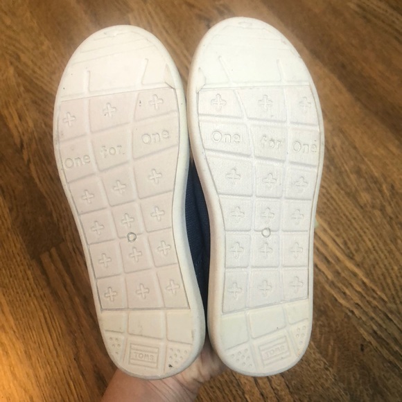 Toms Shoes | Toms Cordones Navy Canvas New | Poshmark